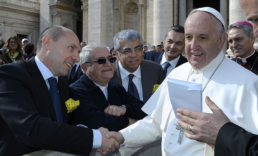 Consorzio Casalasco del Pomodoro and Consorzio Agrario visit Pope Francis