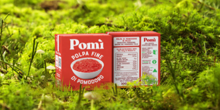 Pomì finely chopped tomatoes in SIG's even more sustainable packaging material