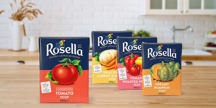 Casalasco launches the partnership with the historic Australian Rosella brand
